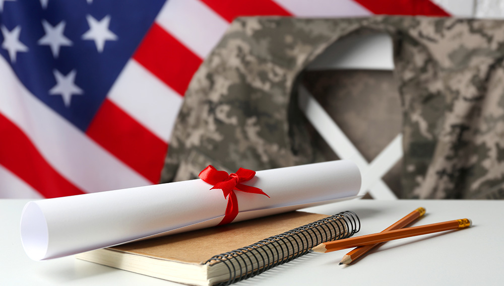 Online college for veterans is an important way to transition back to civilian life.