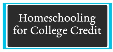 Homeschooling for College Credit