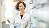 Person working in the field of health sciences