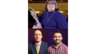 A photo of the three new Alumni Leadership Council members.